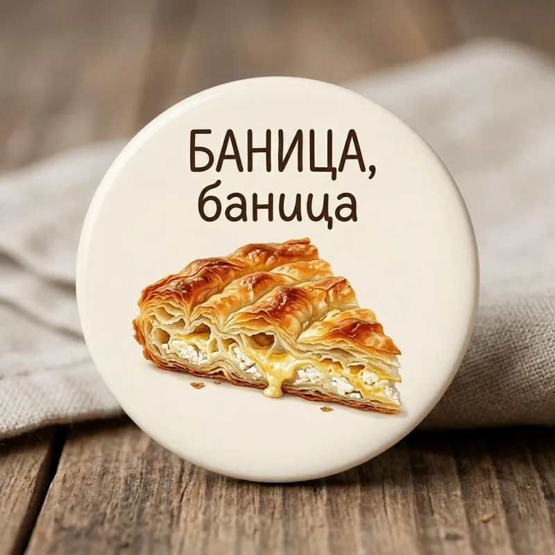 Значка "Баница, баница"